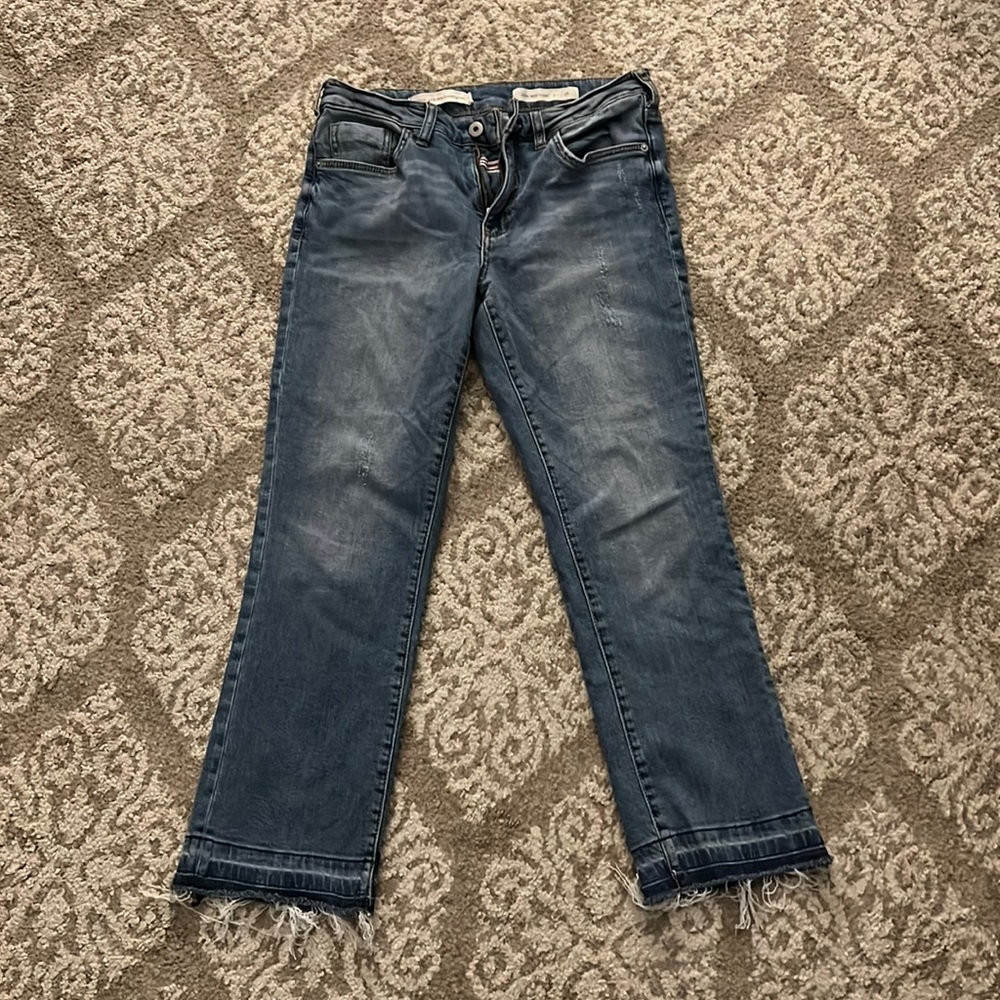 Pilco and the Letterpress High Rise Flare Jeans (Size: 28)